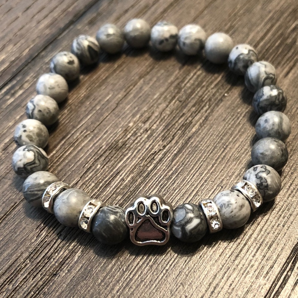 Dog paw print Bracelet